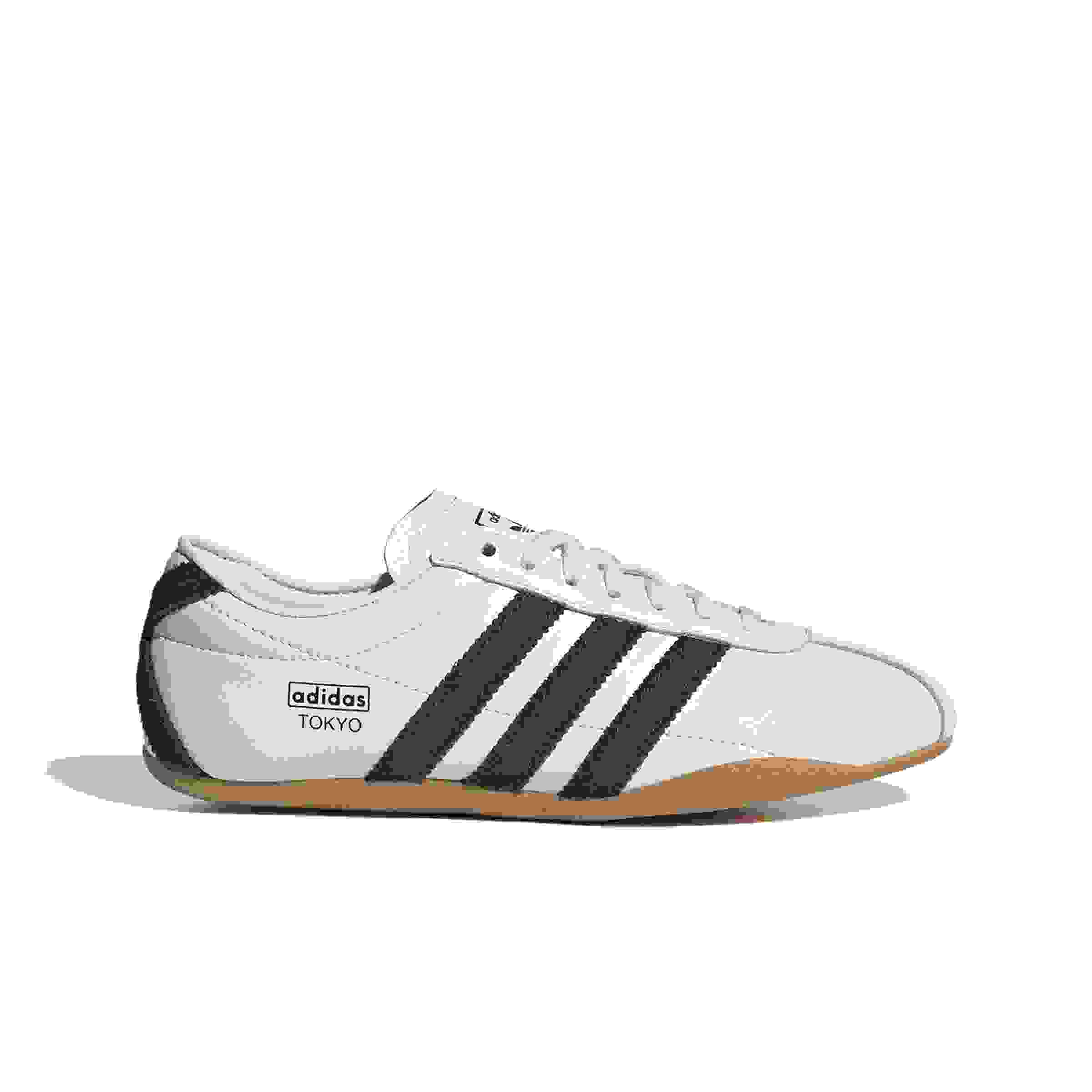 adidas Originals Tokyo Grade School Girls' "Ftwr White/Aurora Coffee/Gum 3" Shoe
